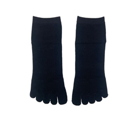 耐久性に優れた5本指ソックス